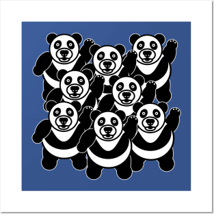 Panda Party! Posters and Art